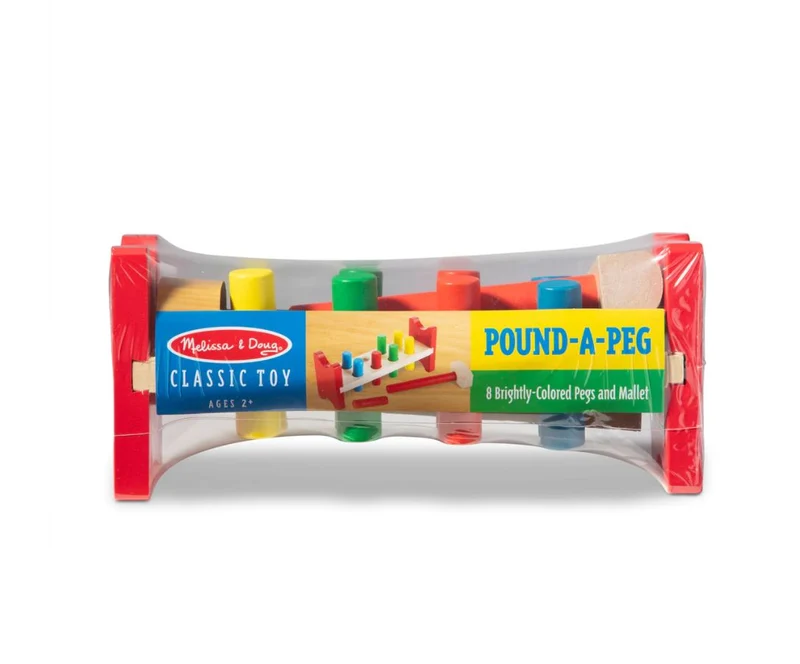 Melissa & Doug Classic Toy Pound A Peg