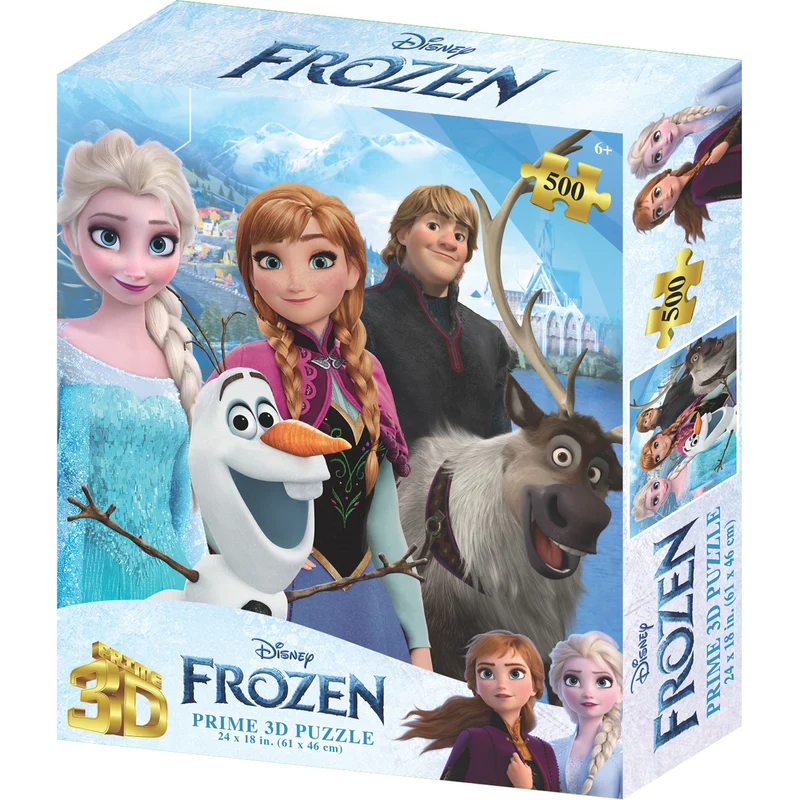 Prime3D Disney Frozen Puzzle 500 Piece