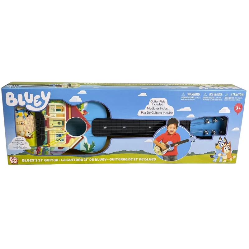 Bluey 21 Inch Plastic Guitar