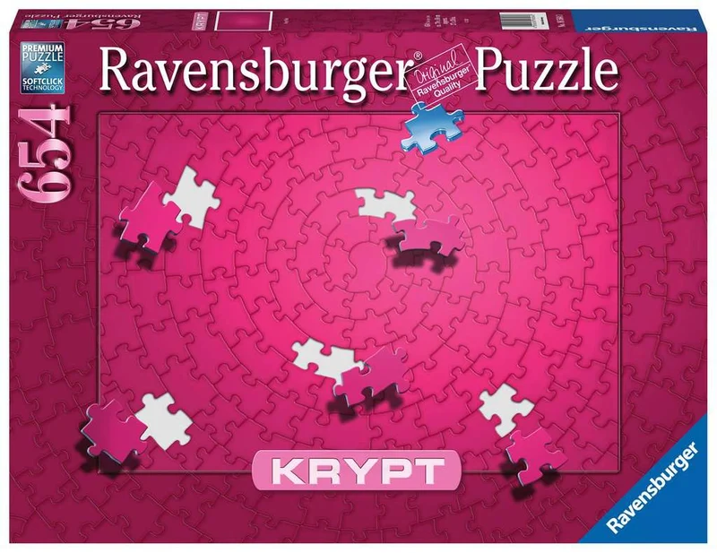 Ravensburger Krypt Pink Spiral 654 Piece