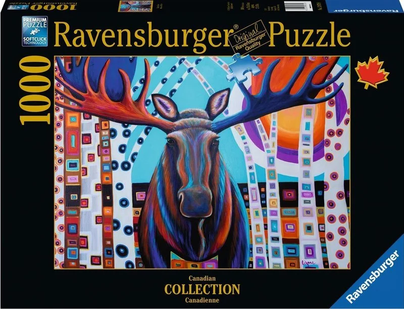 Ravensburger Winter Moose 1000 Piece