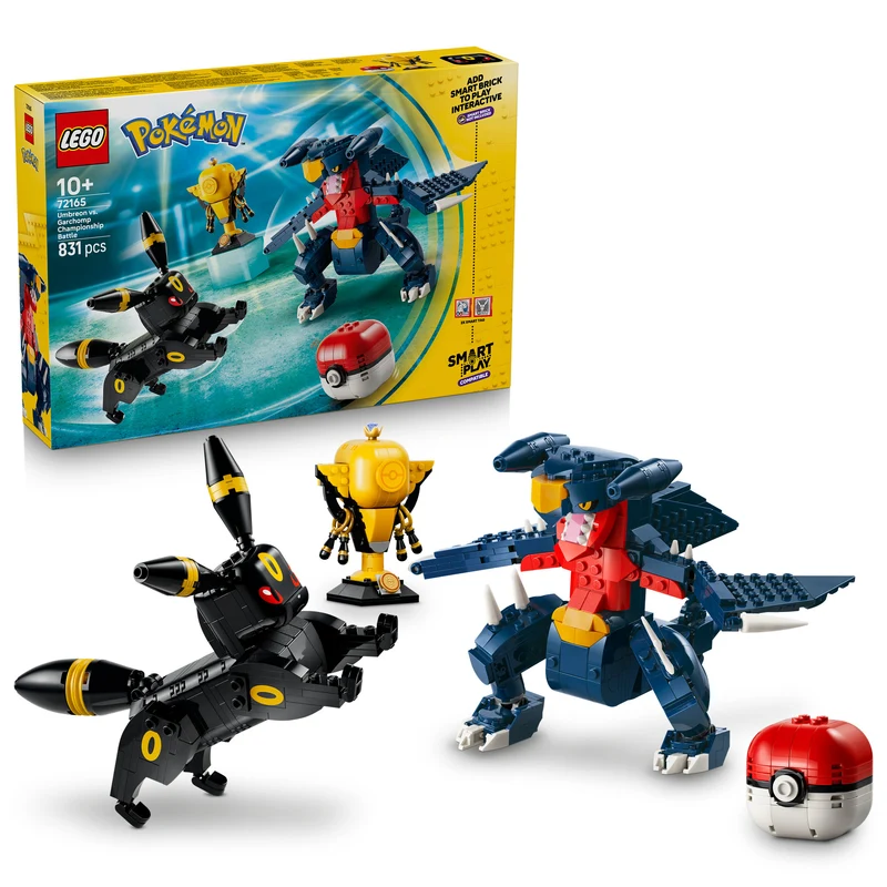 LEGO 72165 Pokémon SMART Play: Umbreon vs. Garchomp Championship Battle