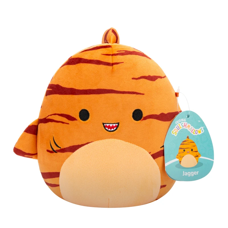Squishmallows 7.5 Inch Plush S20 Jagger Tiger Shark