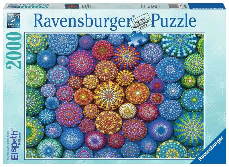 Ravensburger Radiating Rainbow Mandalas 2000 Piece