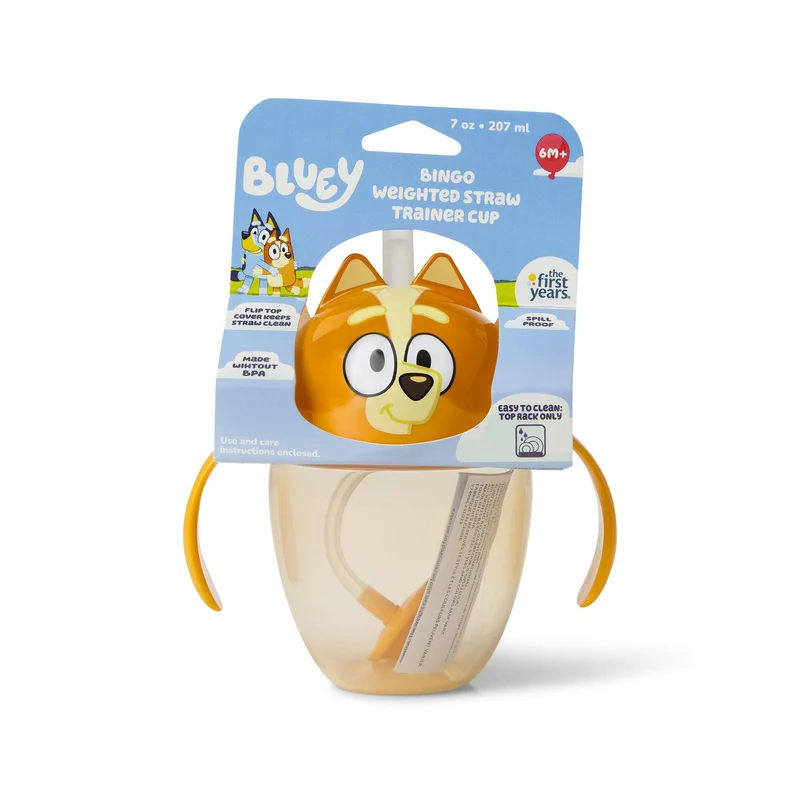 The First Years Weighted Straw Trainer Cup - Bingo