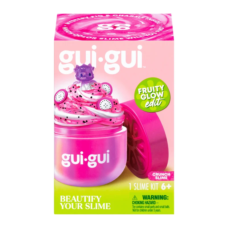 Gui Gui Fruity Glow Crunch Slime Assorted Styles