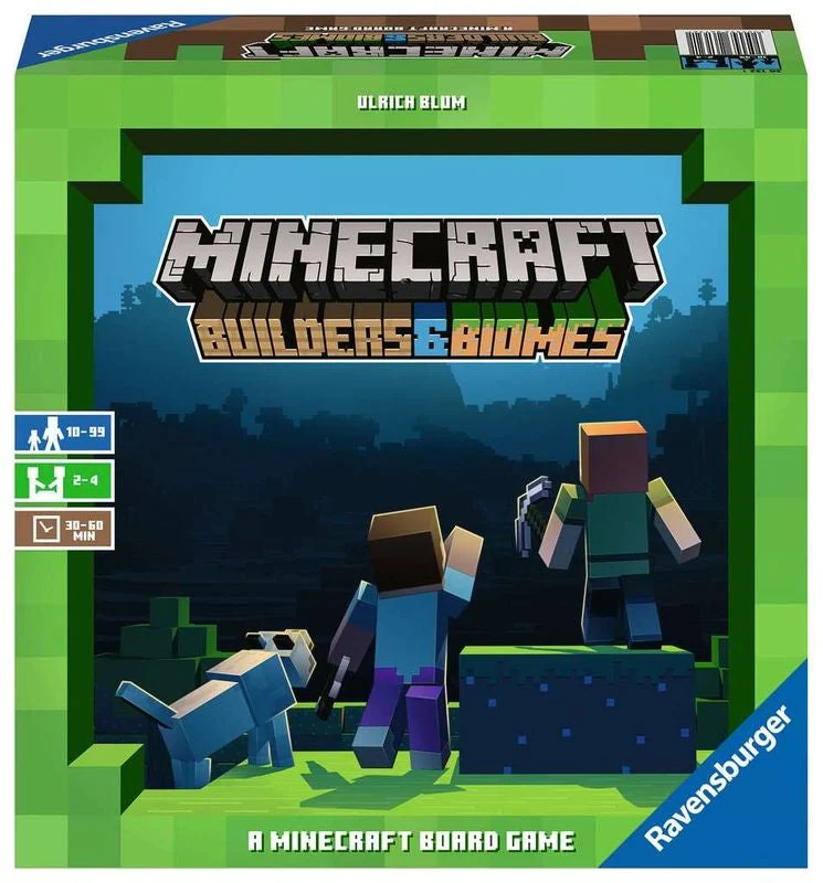 Ravensburger Minecraft Builders & Biomes Board Game