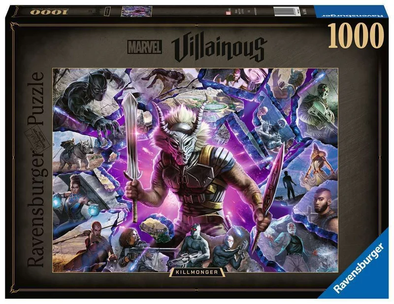 Ravensburger Marvel Villainous Killmonger 1000 Piece
