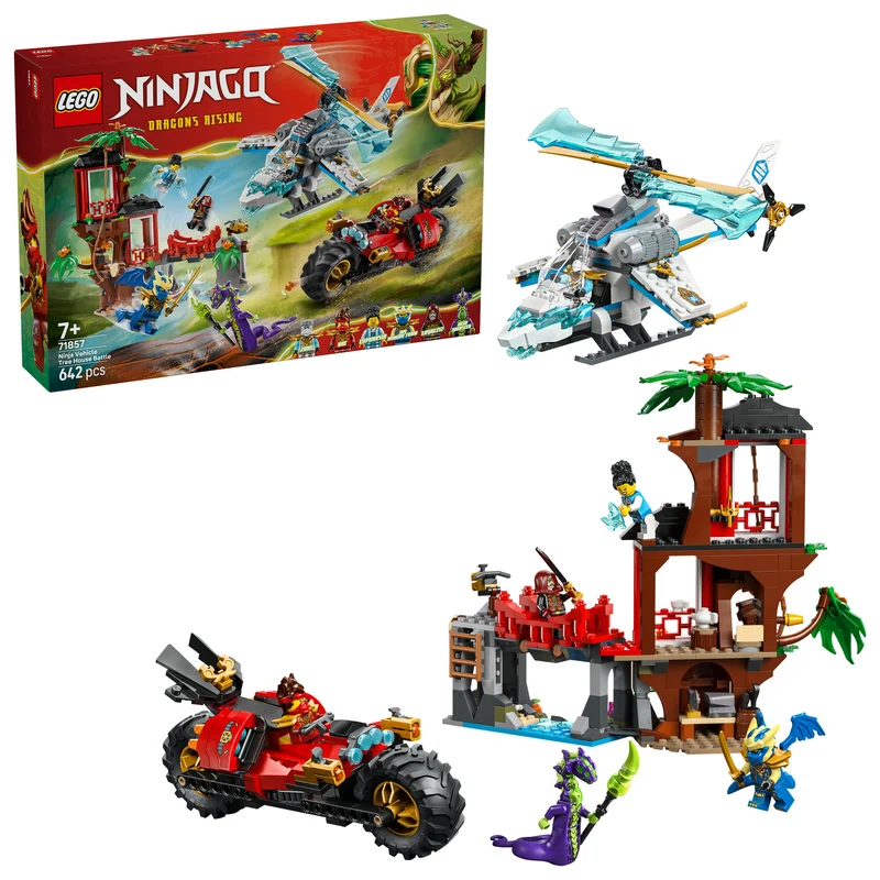 LEGO NINJAGO Ninja Vehicle Tree House Battle