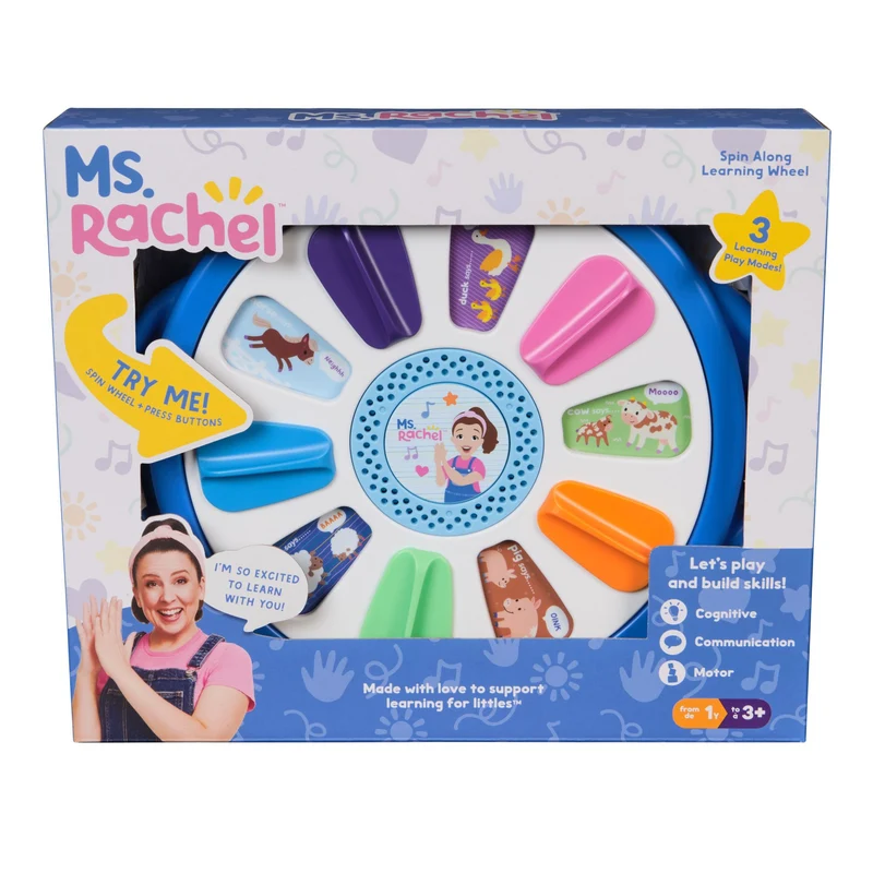 Ms. Rachel’s Spin Along Learning Wheel