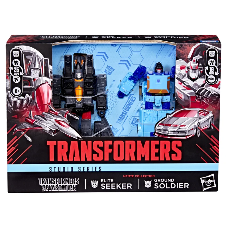 Transformers Studio Series Devastation Action Figure - Elite Seeker vs Ground Soldier 2 Pack