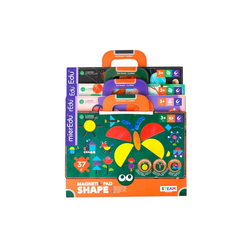 MierEdu Magnetic Pad - Shapes Puzzle