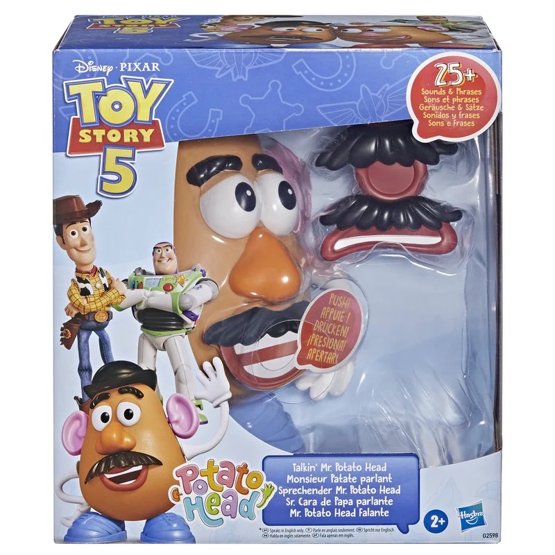 Disney Pixar Toy Story 5 Potato Head Talkin Mr Potato Head Set