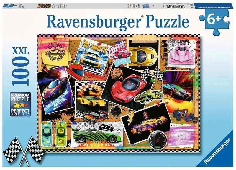 Ravensburger Dream Cars! 100 Piece