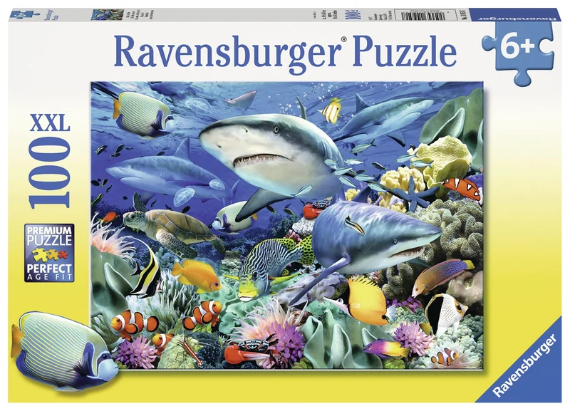 Ravensburger Reef Of The Sharks 100 Piece