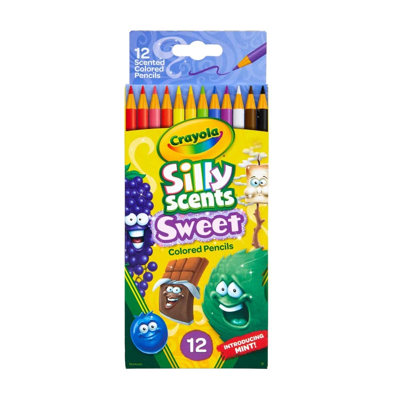 Crayola Silly Scents Coloured Pencils 12 Pack