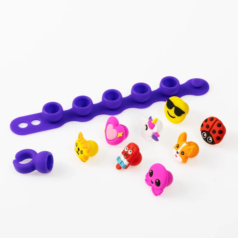 Fat Brain Toys Plip Charms - Purple