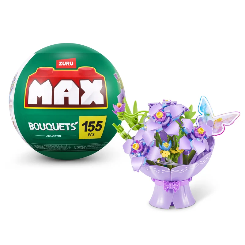 ZURU MAX Build More LED Bouquets Collection Series 1 - Purple