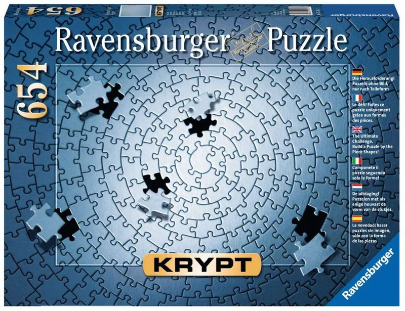 Ravensburger Krypt Silver Spiral 654 Piece