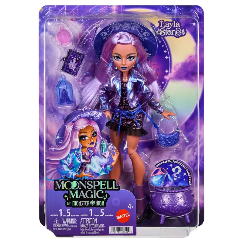 Monster High Moonspell Magic Doll - Layla Stone
