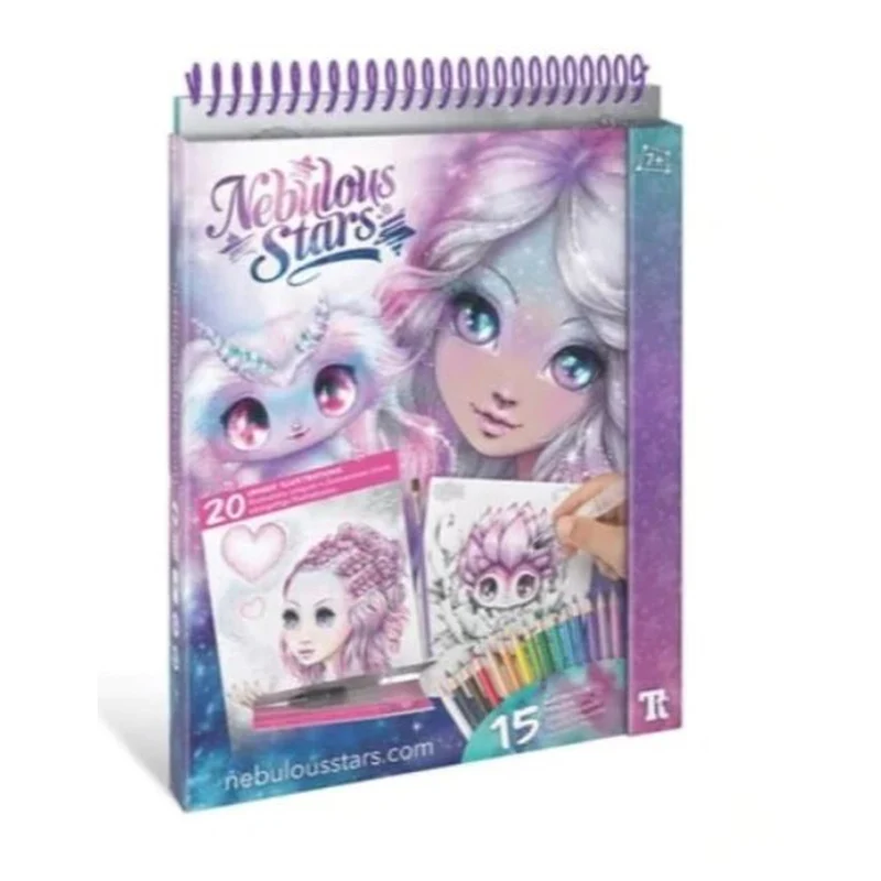 Nebulous Stars Watercoloring Book Set