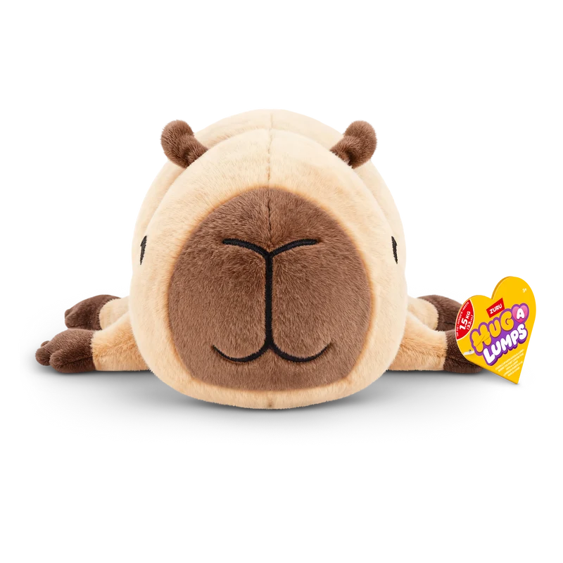 ZURU Hug A Lumps Medium Weighted Plush Series 2 - Connie The Capybara