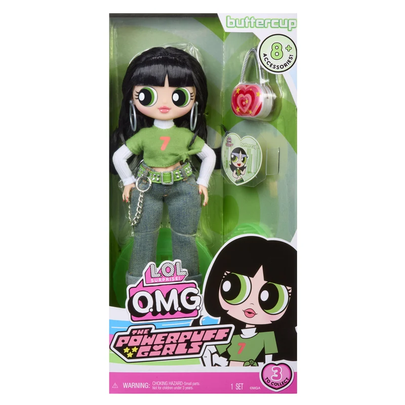 L.O.L Surprise OMG Powerpuff Doll - Buttercup