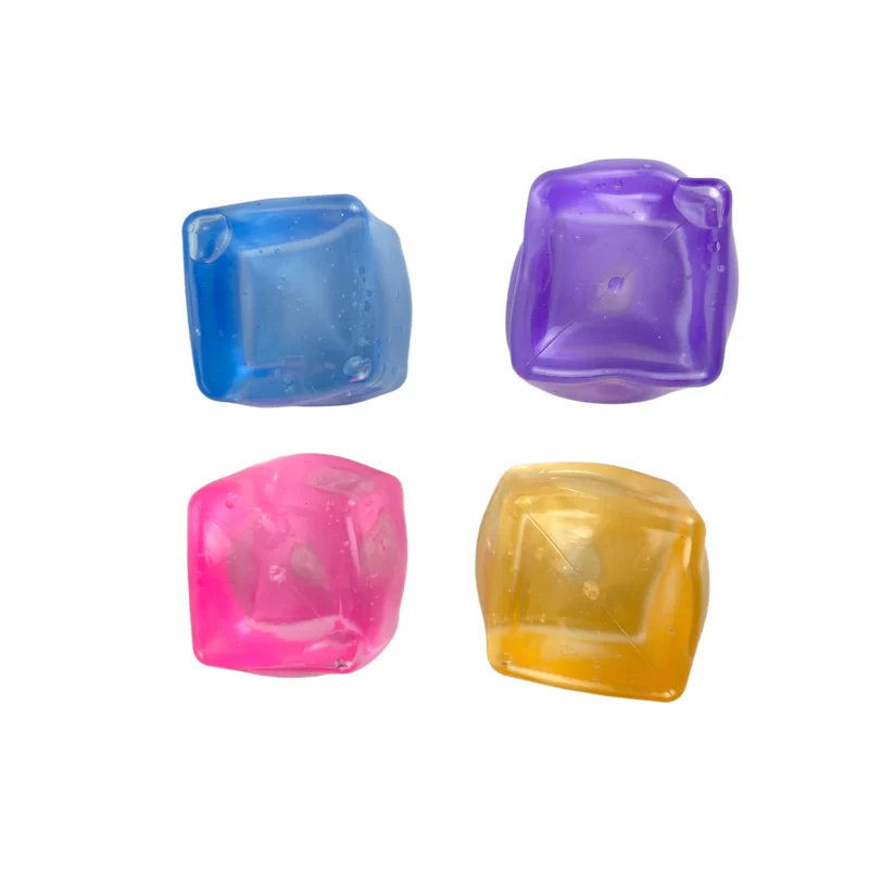 Squishy Translucent Cube Assorted Styles