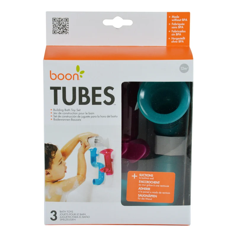 Boon Tubes Building Bath Toy Set 3 Pack