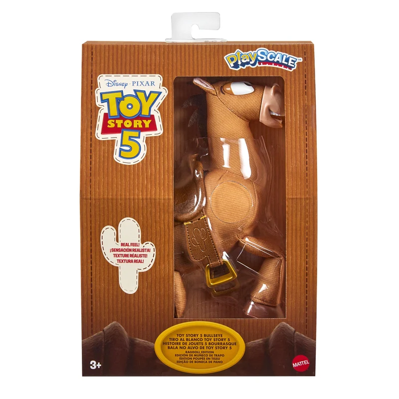 Disney Pixar Toy Story 5 7 Inch Ragdoll Bullseye