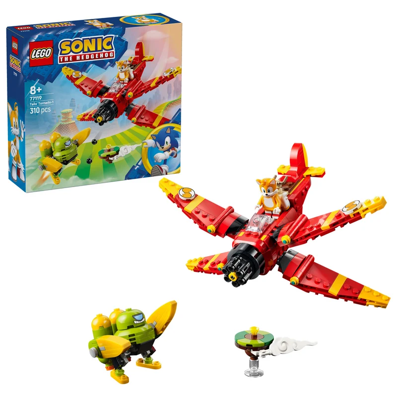 LEGO 77119 Sonic Tails' Tornado-1