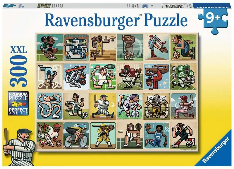 Ravensburger Awesome Athletes Puzzle 300 Piece