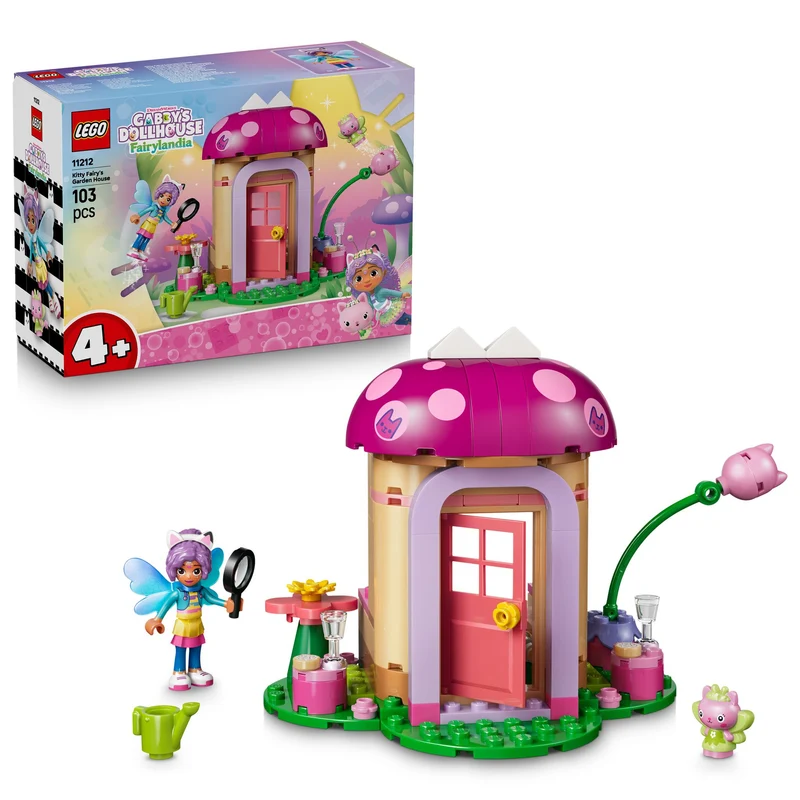 LEGO 11212 Gabby’s Dollhouse Kitty Fairy’s Garden House