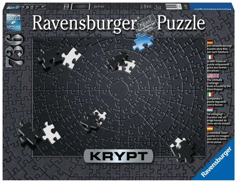 Ravensburger Krypt Black Spiral 736 Piece