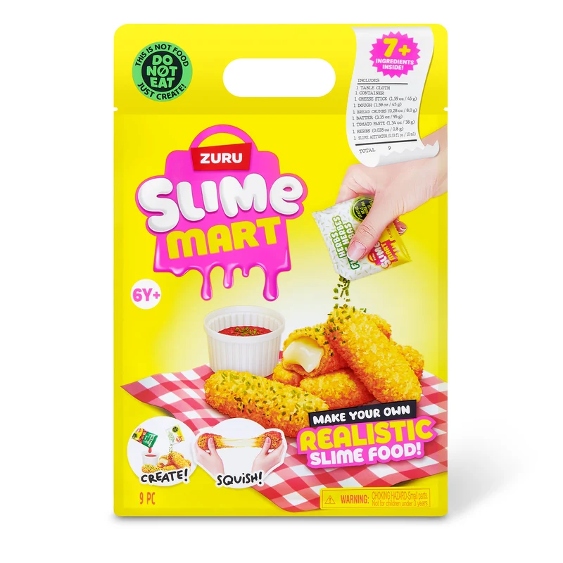 ZURU Slime Mart Shopping Bag Series 2 - Mozzarella Sticks