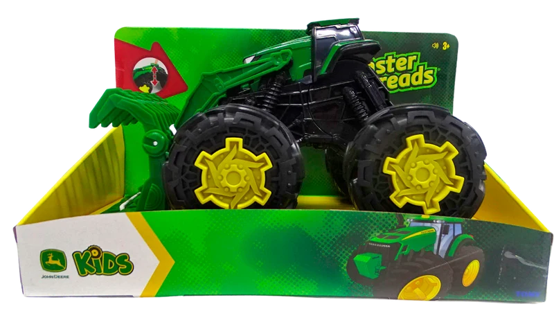 John Deere Monster Treads Rev Up Tractor
