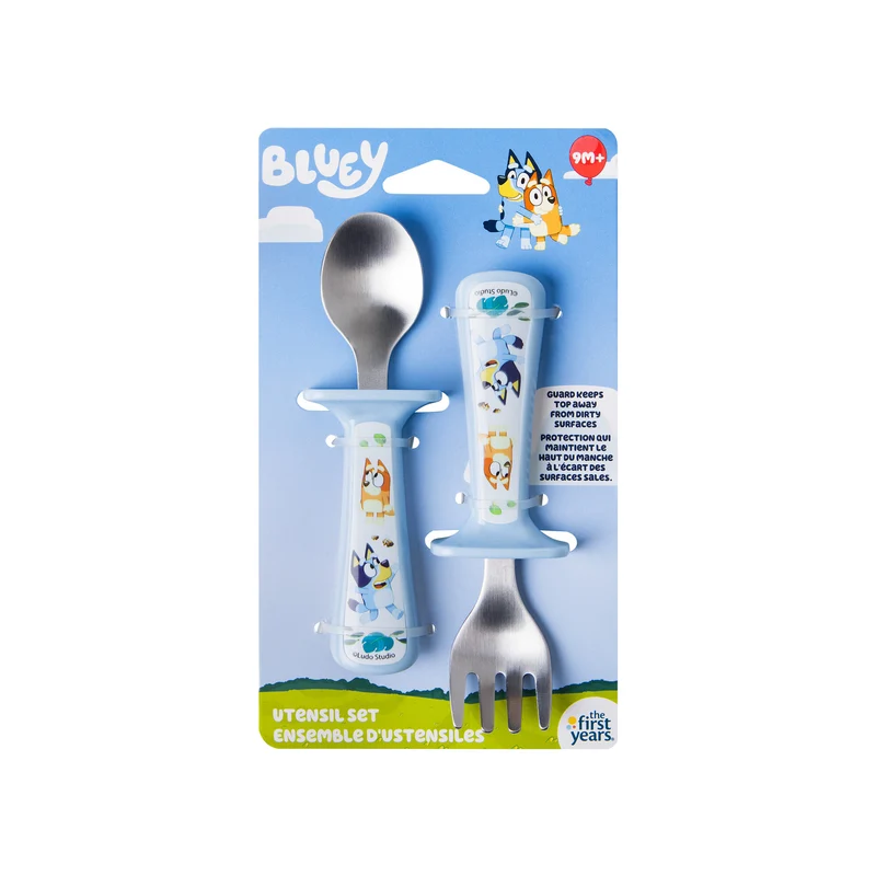 The First Years Bluey Toddler Utensils 2 Pack