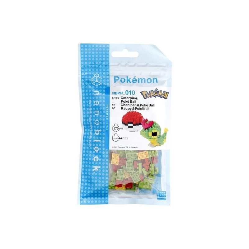Nanoblock Pokemon - Caterpie & Poke Ball
