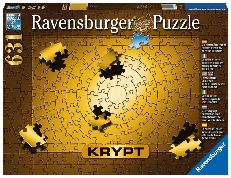 Ravensburger Krypt Gold Spiral 631 Piece