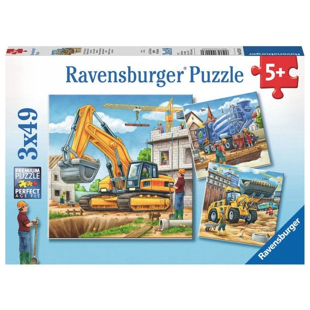 Ravensburger Construction Vehicle 3x49 Piece