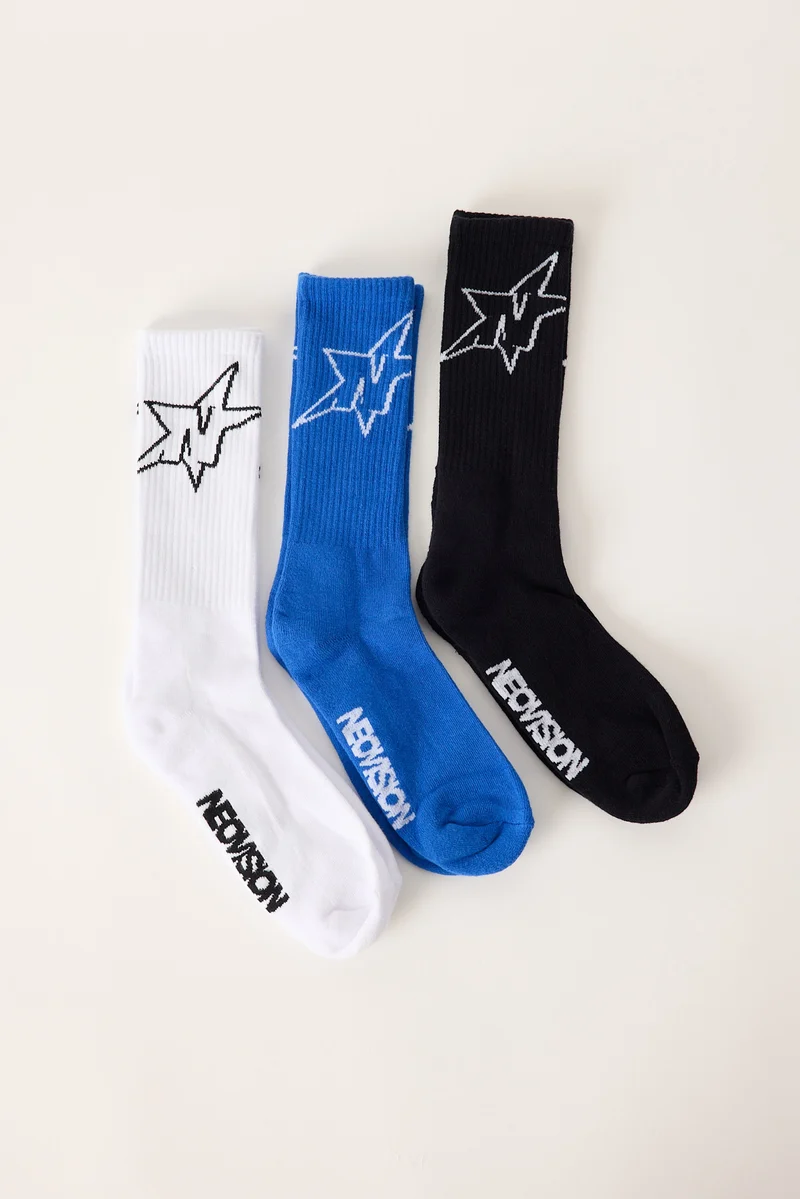 Neovision Allign Sock 3 Pack Multi