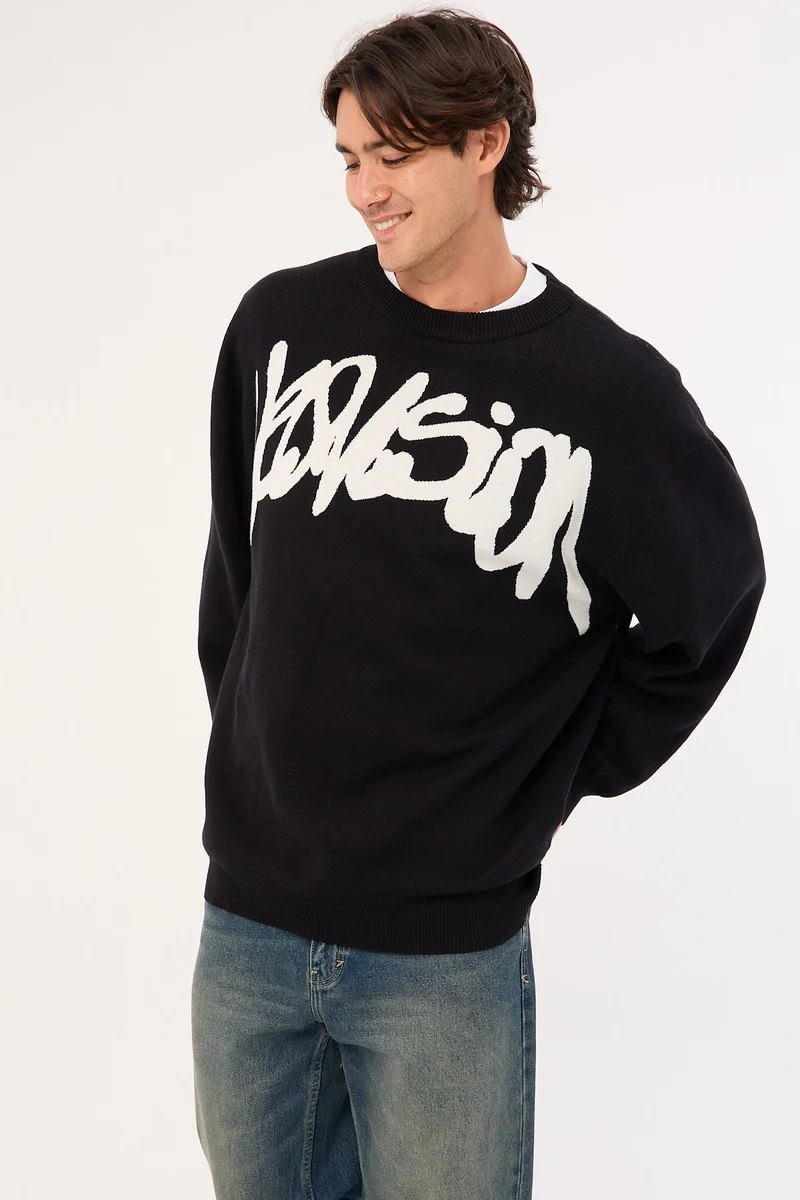 Neovision Radical Knit Sweater Black