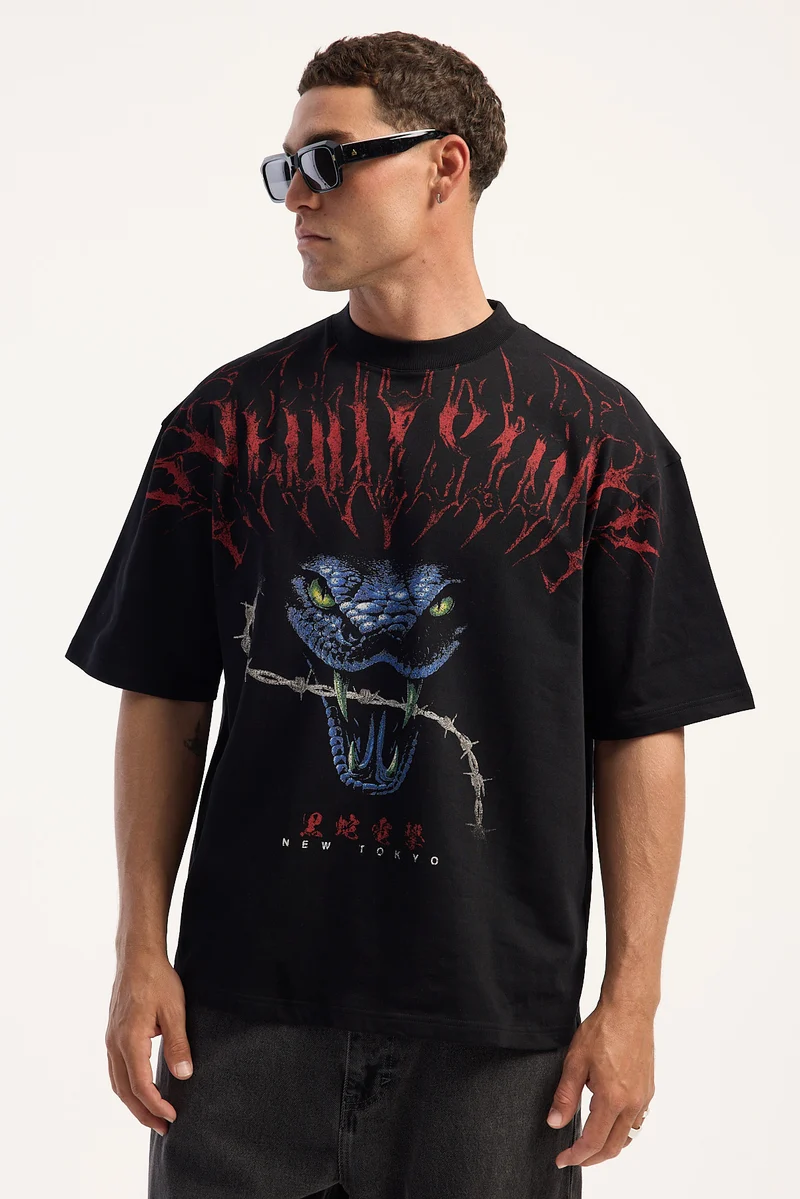 Neovision Lacerate Urban Super Heavy Tee Black