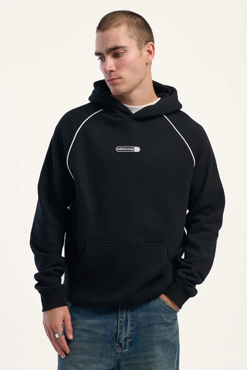 Billabong Spec 73 Orbit Piping Hoodie Black