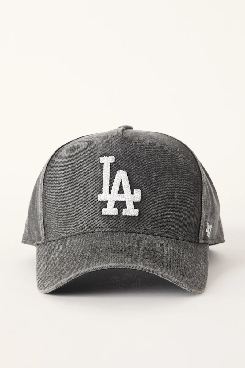 47 Brand Well Worn Raised Chain 47 Offside DT Los Angeles Dodger Black