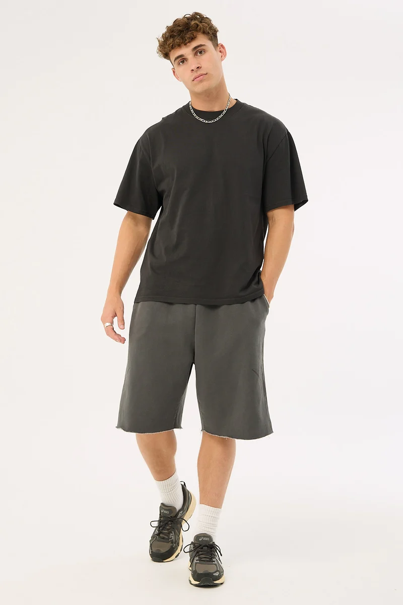 Neovision Blade Baggy Sweat Short Washed Black
