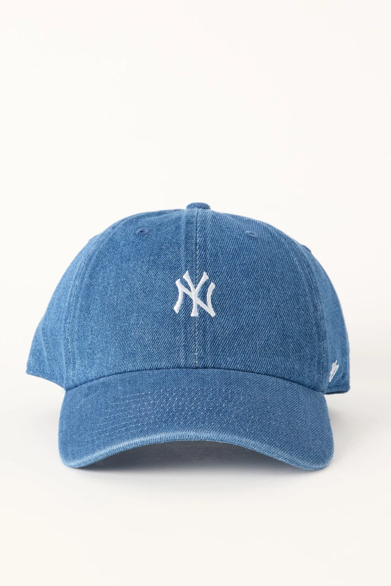 47 Brand Contemporary 47 Clean Up Baserunner New York Yankees Ca Denim