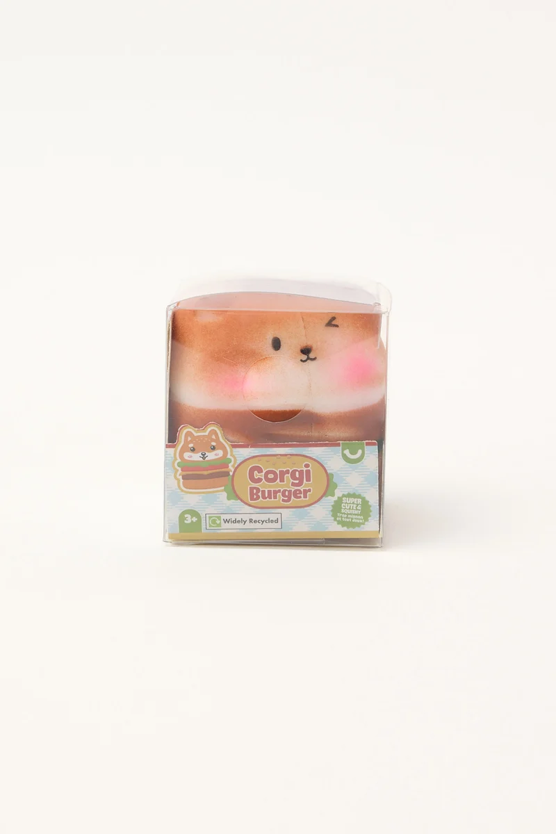 William Valentine Squishy Corgi Burger Multi