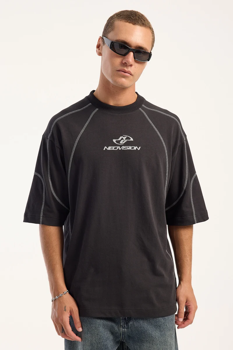 Neovision Voltage Street Super Heavy Tee Night Black
