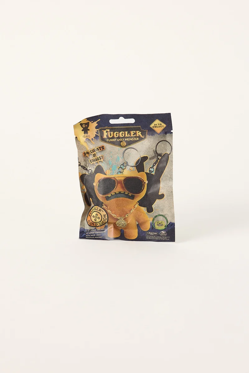 All Brands Toys Fuggler Collectible Keychain Figure Blind Bag Assorted